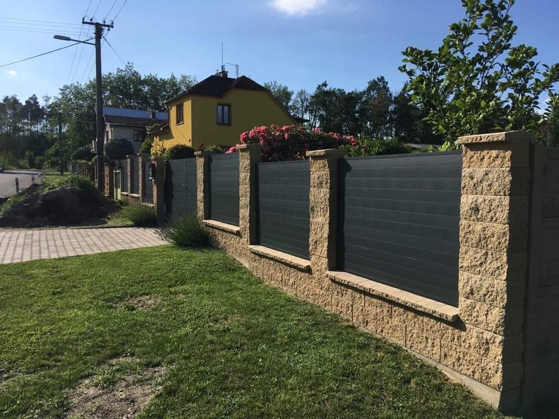 Joklový plot 90