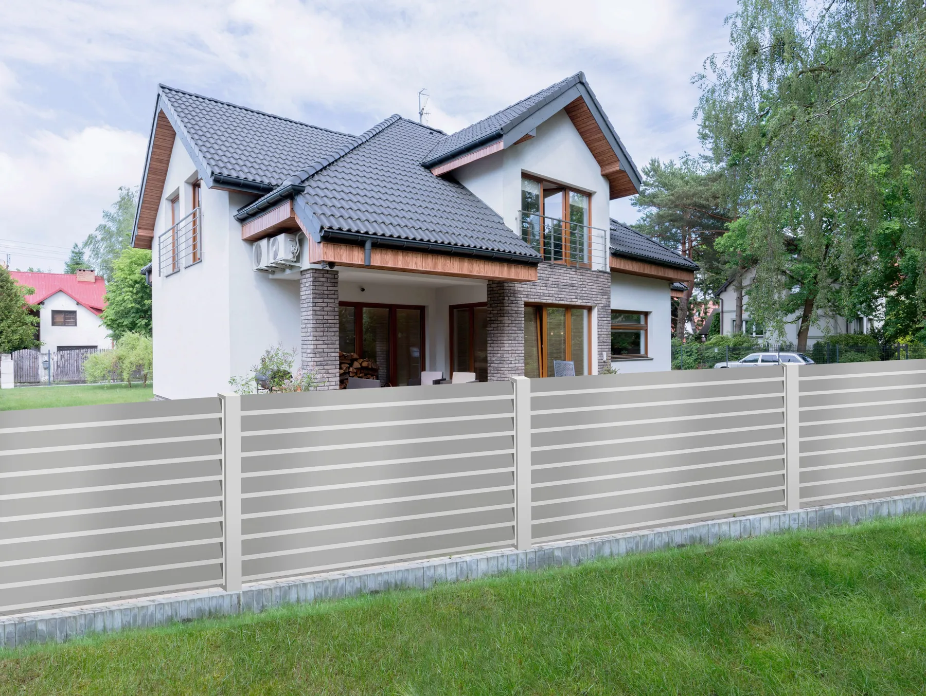 Lamelový plot